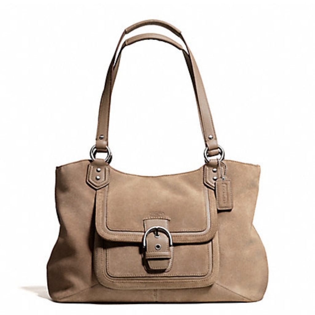 Coach Campbell Suede Belle Carryall (Coach